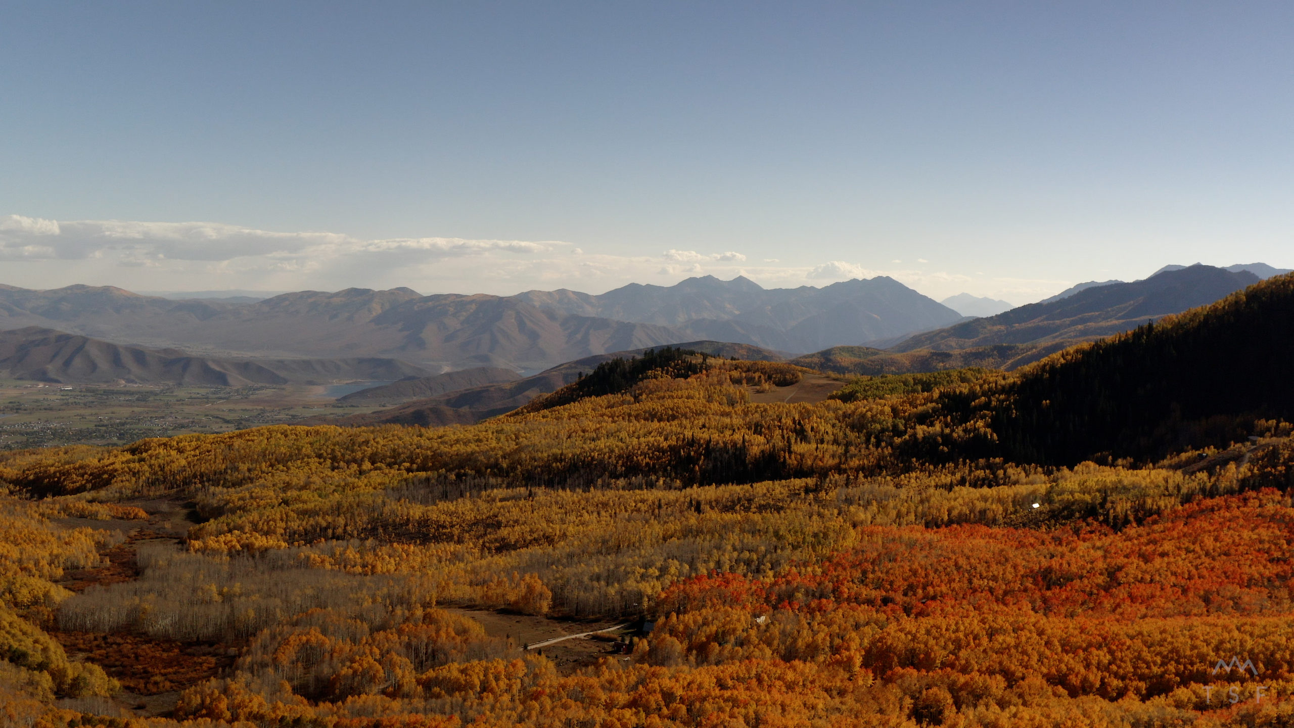 Mountains of Utah in the fall