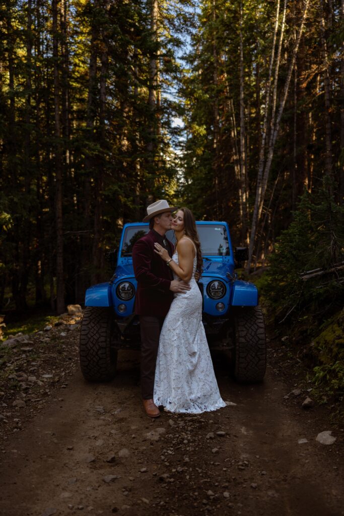 off roading for elopement in colorado