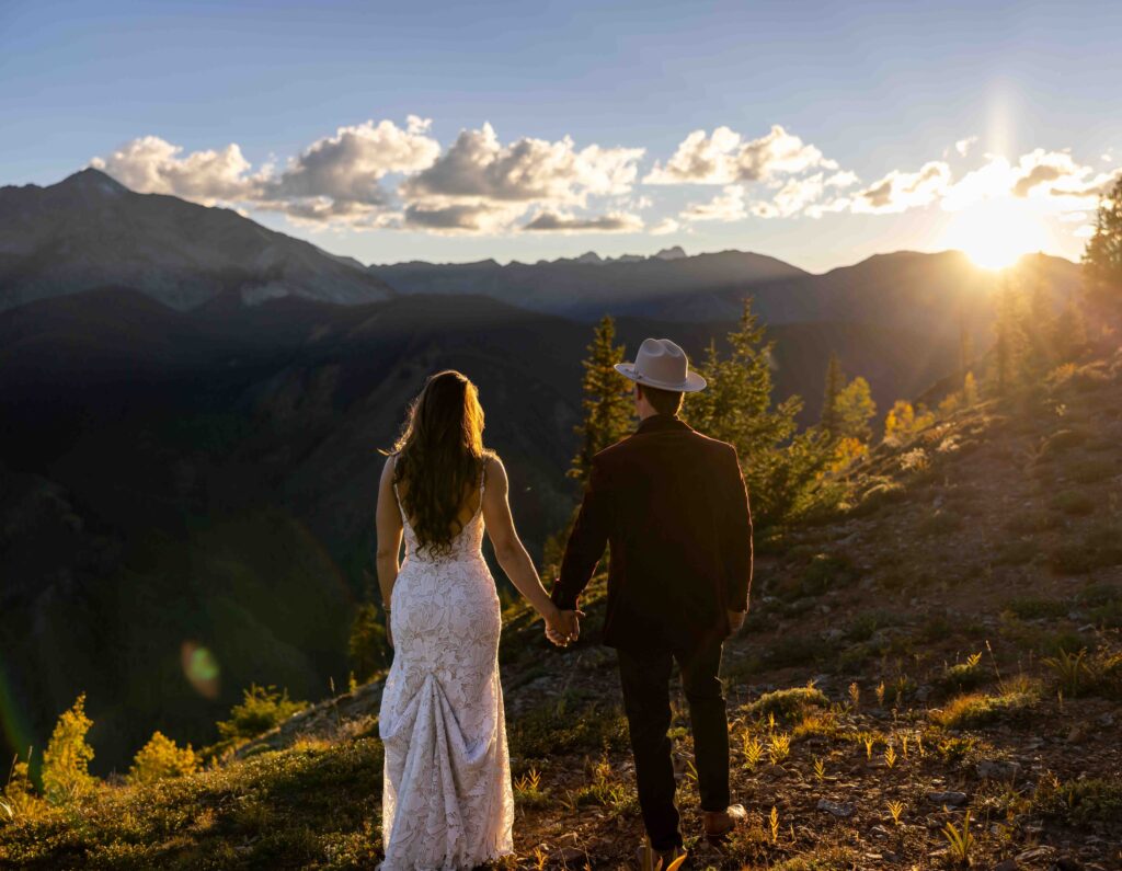 Couple dancing under the stars in an intimate evening setting
